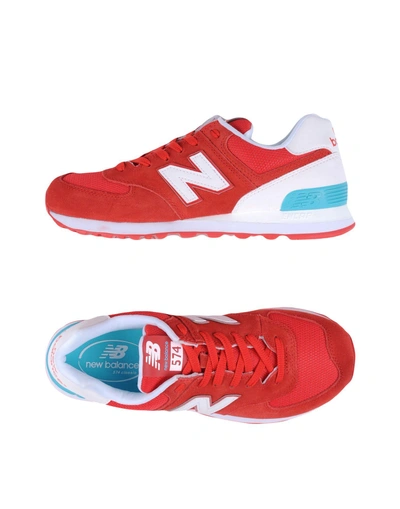 New Balance In Red