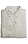 Parachute Linen Shirt In Bone