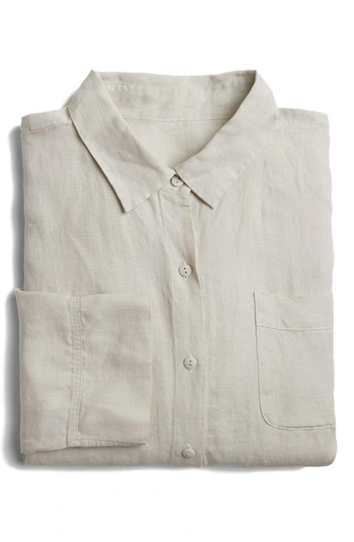 Parachute Linen Shirt In Bone