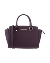 Michael Michael Kors Handbag In Purple