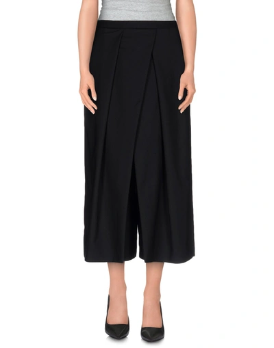 Tibi Cropped Pants & Culottes In Black