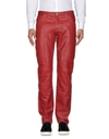 Philipp Plein Casual Pants In Brick Red