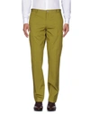 Ps By Paul Smith Casual Pants In Military Green