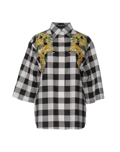 Dolce & Gabbana Shirts In Black