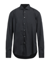 Brian Dales Solid Color Shirt In Black