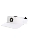 Black Clover Clear Visor 1 In White