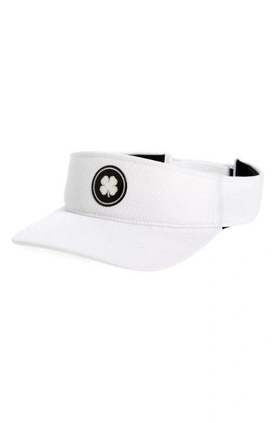 Black Clover Clear Visor 1 In White