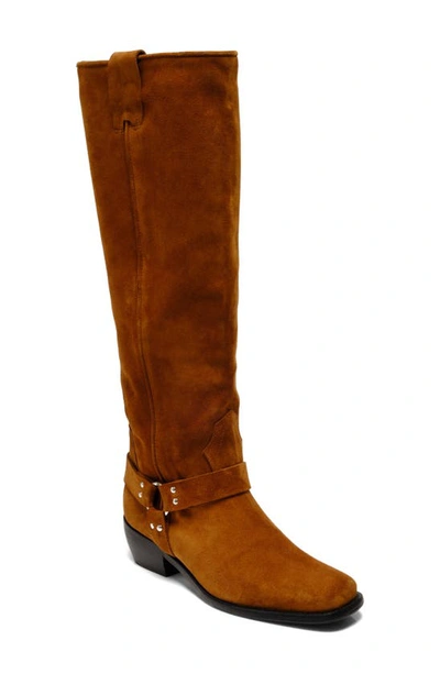 Free People Lockhart Tall Boot In Cognac