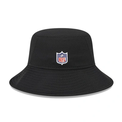 New Era Black Pittsburgh Steelers 2023 Nfl Training Camp Stretch Bucket Hat
