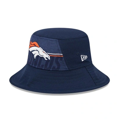 New Era Navy Denver Broncos 2023 Nfl Training Camp Stretch Bucket Hat
