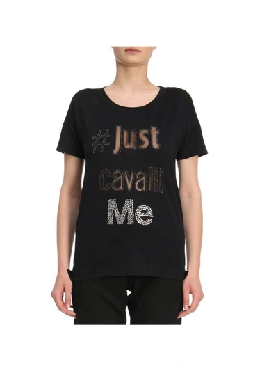 Just Cavalli T-shirt T-shirt Women  In Black