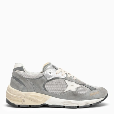 Golden Goose Grey/silver Dad-star Trainer In Grey