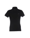Armani Jeans Polo Shirts In Black