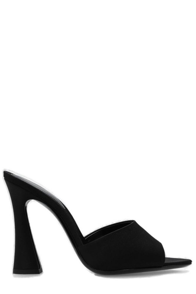 Saint Laurent Suite Heeled Mules In Default Title