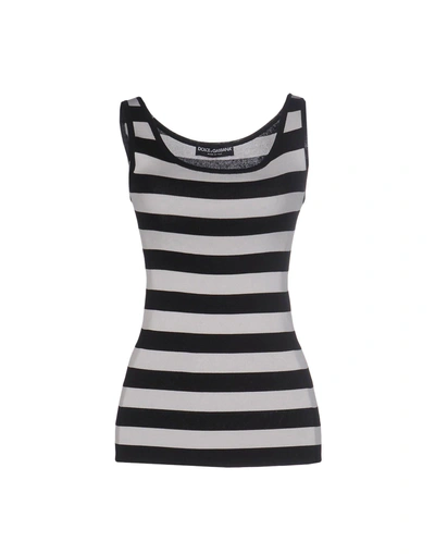Dolce & Gabbana Tops In Black