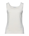 Le Tricot Perugia Tank Tops In Lilac
