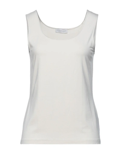 Le Tricot Perugia Tank Tops In Lilac