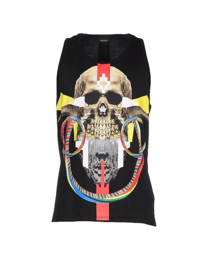 Marcelo Burlon County Of Milan Tank Tops In Black