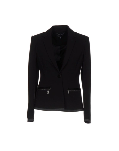 Armani Jeans Blazer In Black