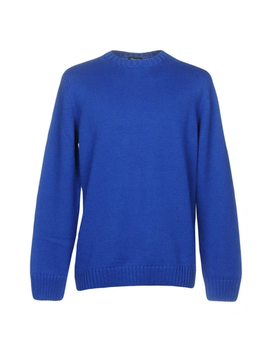 Drumohr Sweaters In Bright Blue