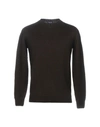 Drumohr Sweater In Dark Brown