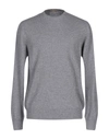 Cruciani Sweaters In Light Grey