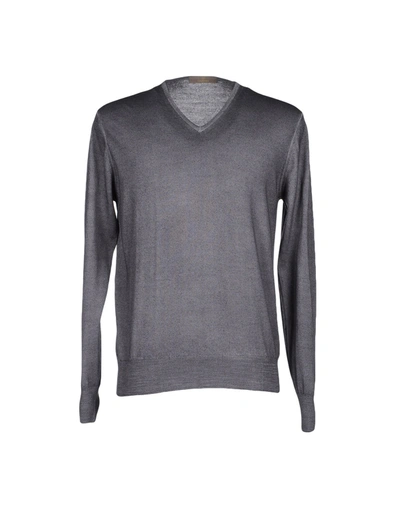 Cruciani Sweaters In Grey
