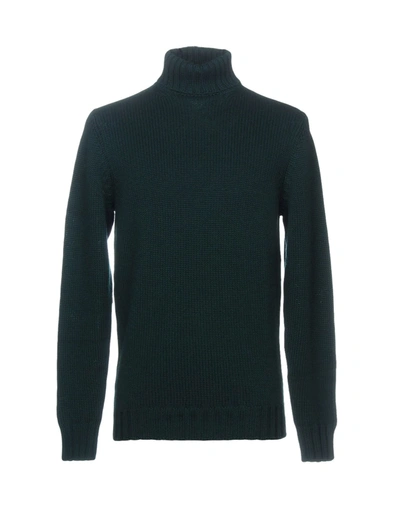 Drumohr Cashmere Blend In Dark Green