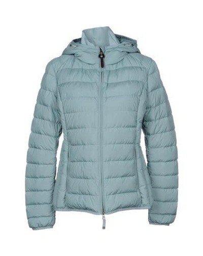 Parajumpers Down Jacket In Light Green