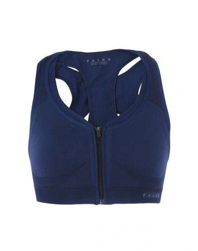 Falke Sports Bras And Performance Tops In Dark Blue