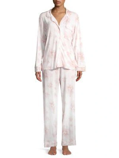 Eberjey Aquarela Pajama Set In Multi