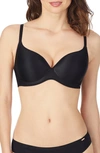 Le Mystere Clean Lines Underwire T-shirt Bra In Black