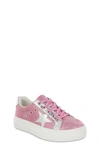 Mia Kids' Sparklee Star Low Top Sneaker In Pink