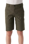 O'neill Kids' Reserve Hyperfreak Hybrid Shorts In Army