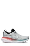 Asics Gel-nimbus® 25 Running Shoe In Piedmont Grey/ Foggy Teal