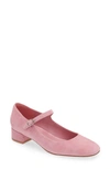 Jeffrey Campbell Top Tier Pump In Pink Suede