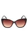 Diff 54mm Square Sunglasses In Brown