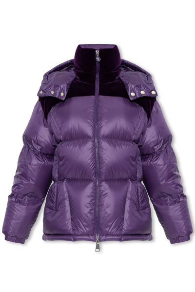 Moncler Meandre Down Jacket In Purple