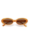 Aire Fornax Oval Sunglasses In Vintage Tortoiseshell-brown