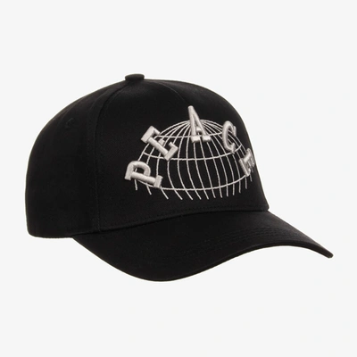 Molo Kids' Boys Black Peace Baseball Cap