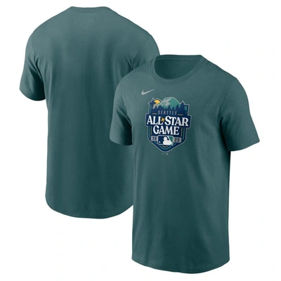Nike Teal 2023 Mlb All-star Game Logo T-shirt In Blue