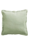 Bed Threads French Linen Accent Pillow Cover In Sage