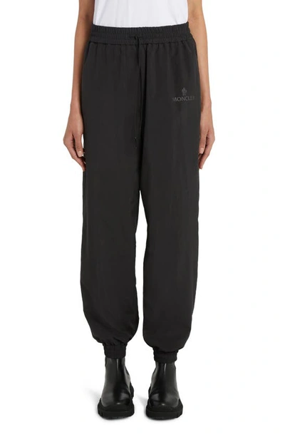 Moncler Shell Track Pants In Black