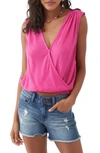 O'neill Ashlee Crossover Tank In Pink