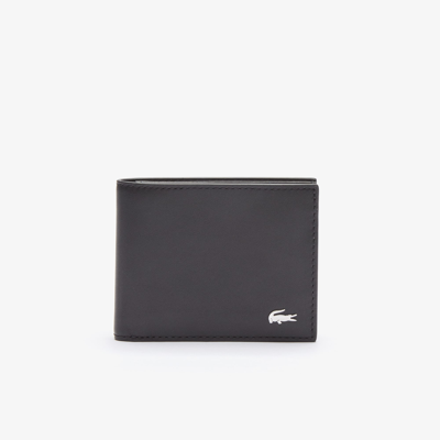 Lacoste Men's Fitzgerald Leather 6-card Wallet - One Size In Blue