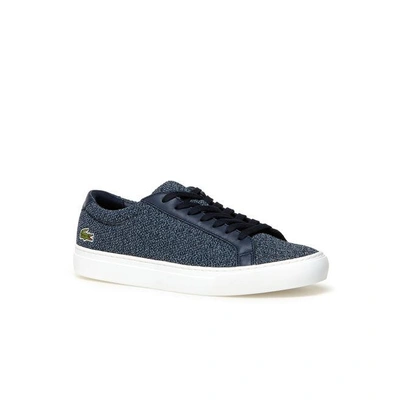 Lacoste Men's L.12.12 Textile Sneakers In Nvy
