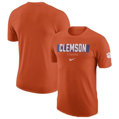 Nike Orange Clemson Tigers Campus Gametime T-shirt
