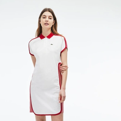 strapless open back dress Size 10 Pink Dress - Lacoste Salmon Knit Scooter Dress