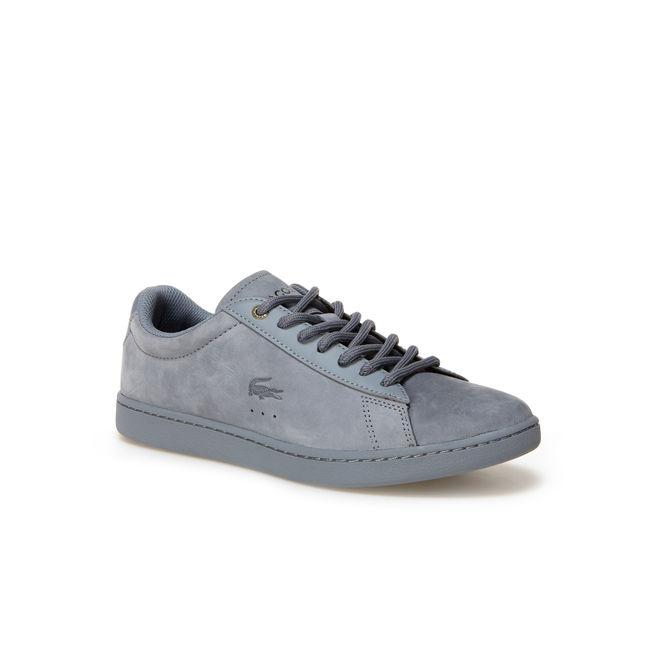 Lacoste Women's Carnaby Evo Leather Trainers In Light Blue | ModeSens