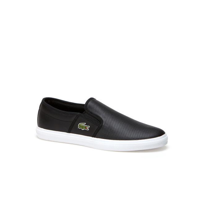 lacoste gazon slip on mens